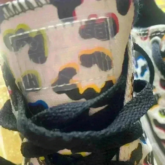 Converse All Star Chuck Taylor Girl's Leopard Print Lows Girl's Size 2 - Picture 8 of 9